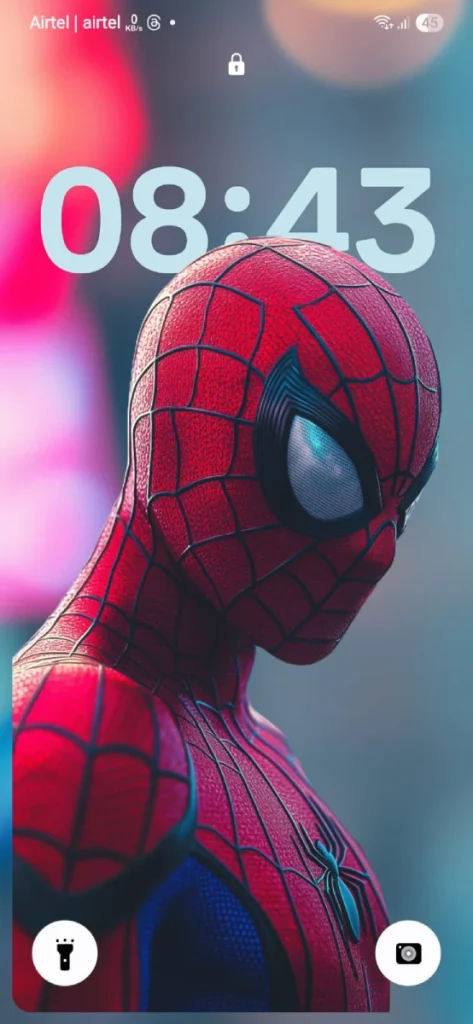 Depth effect on Samsung Phone