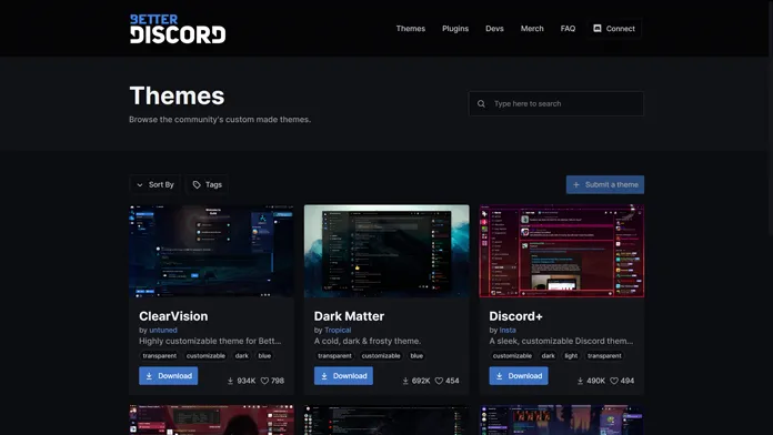 how to install themes on discord