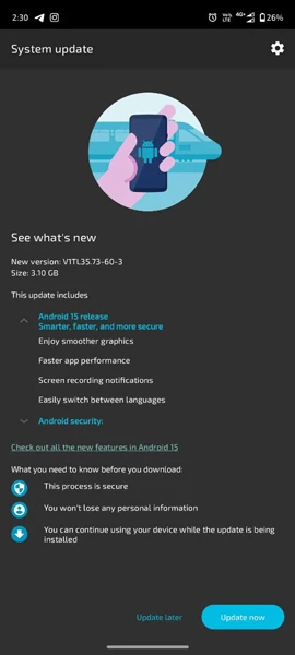 Moto Edge 40 Android 14 Stable