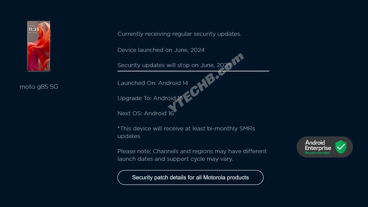 Motorola Android 16 Eligible Phones List