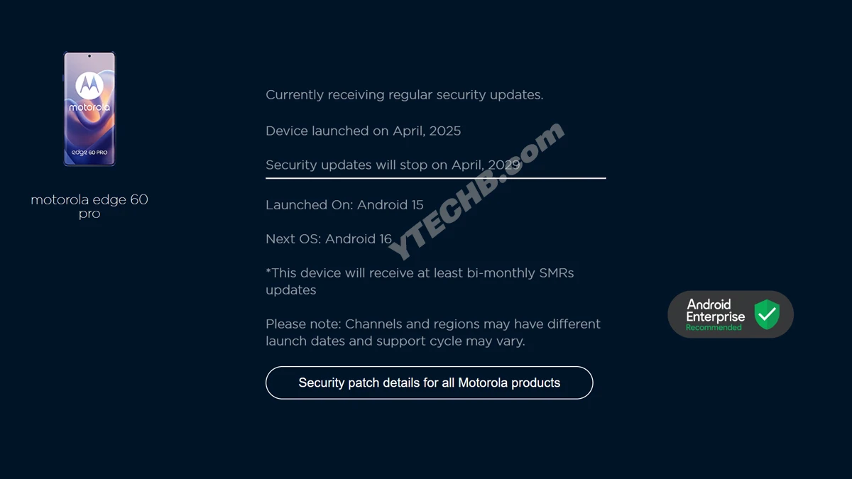 Motorola Android 16 Eligible Phones List