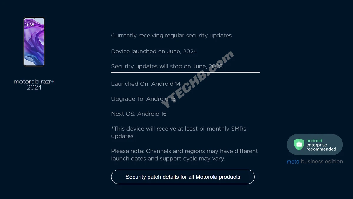 Motorola Android 16 Eligible Phones List