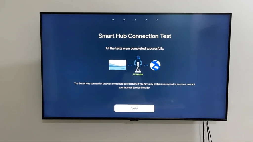 samsung tv smart hub is being updated