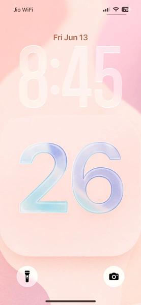 liquid glass themed wallpapers