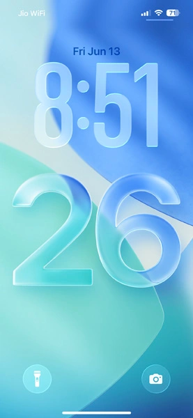 liquid glass themed wallpapers