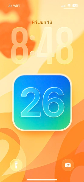 liquid glass themed wallpapers