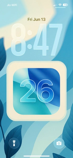 liquid glass themed wallpapers