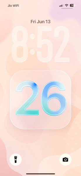 liquid glass themed wallpapers
