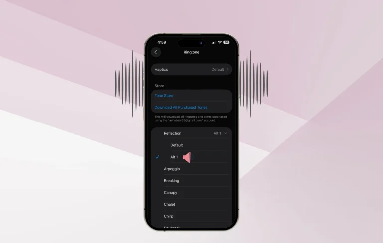 iOS 26 Reflection Alt 1 Ringtone