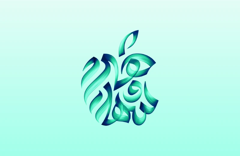 Apple logo custom wallpaper PC