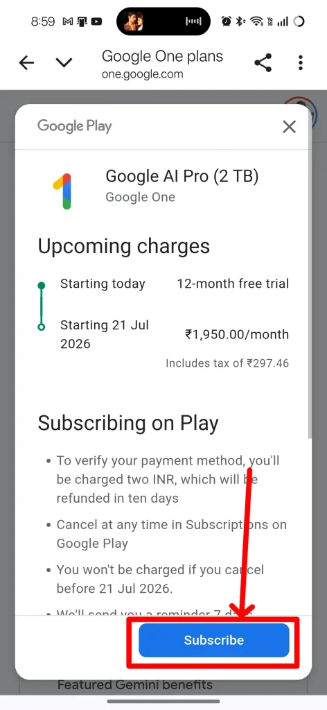 Google AI Pro Student Offer 