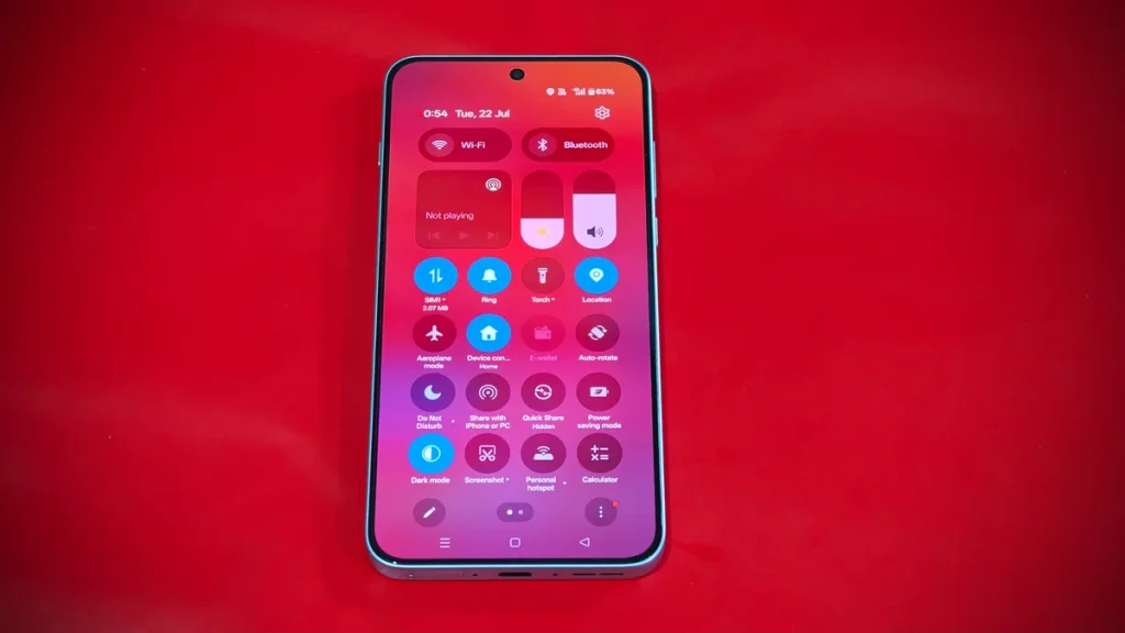 OnePlus Nord 5 display