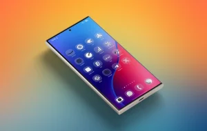 iOS 26 glass app icons on Samsung