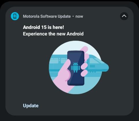 Android 15 for Moto G 5G 2024