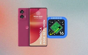 Moto Edge 50 Fusion Android 16 Beta