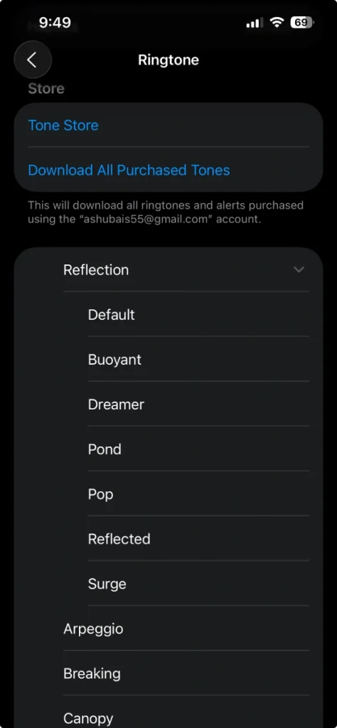 iOS 26 ringtones