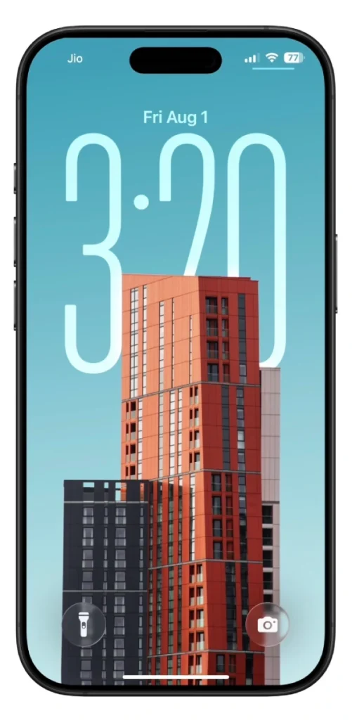 iOS 26 optimized depth wallpaper