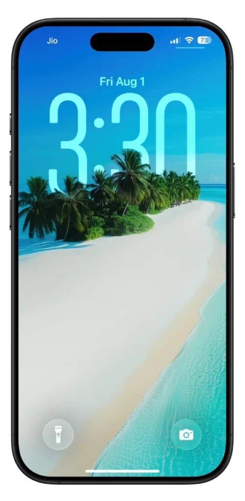 iOS 26 optimized depth wallpaper