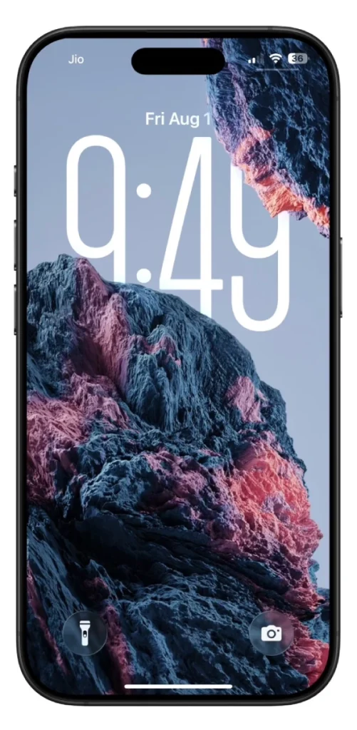 iOS 26 optimized depth wallpaper