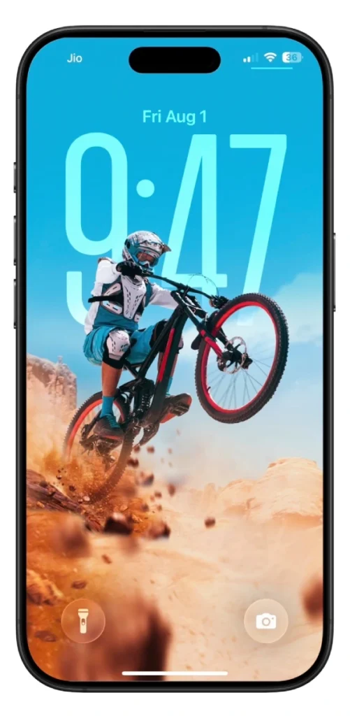 iOS 26 optimized depth wallpaper