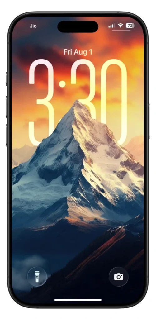iOS 26 optimized depth wallpaper