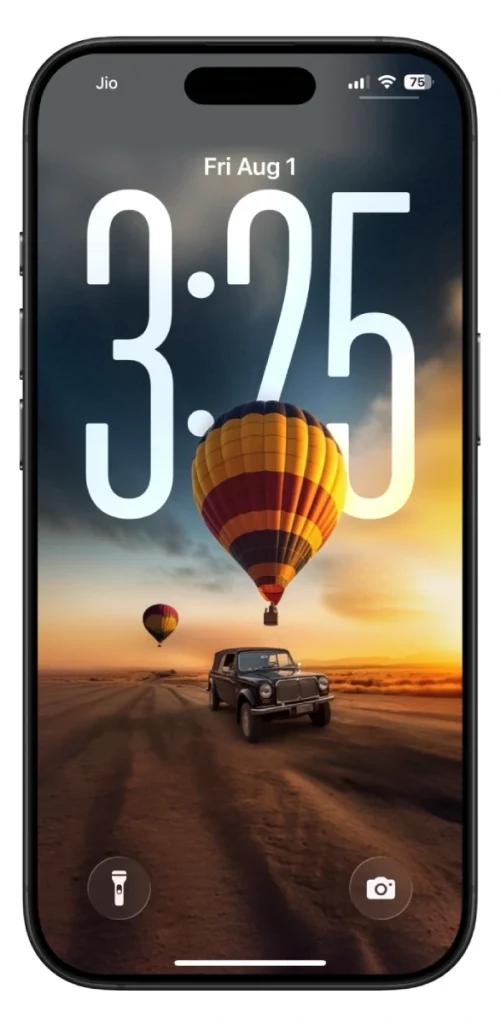 iOS 26 optimized depth wallpaper