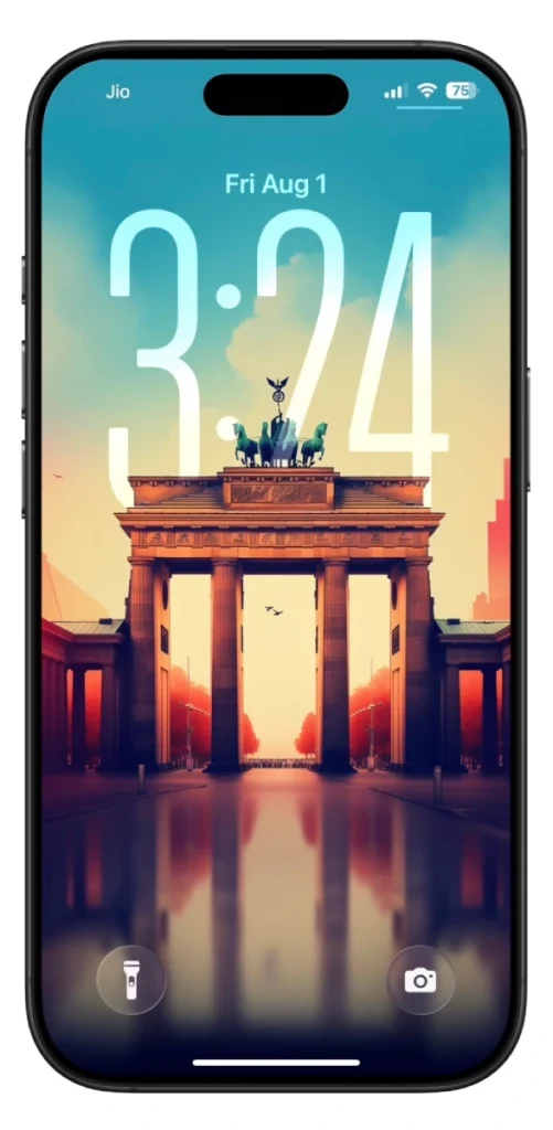 iOS 26 optimized depth wallpaper