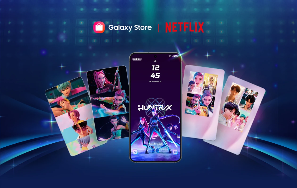 kpop demon hunters theme samsung