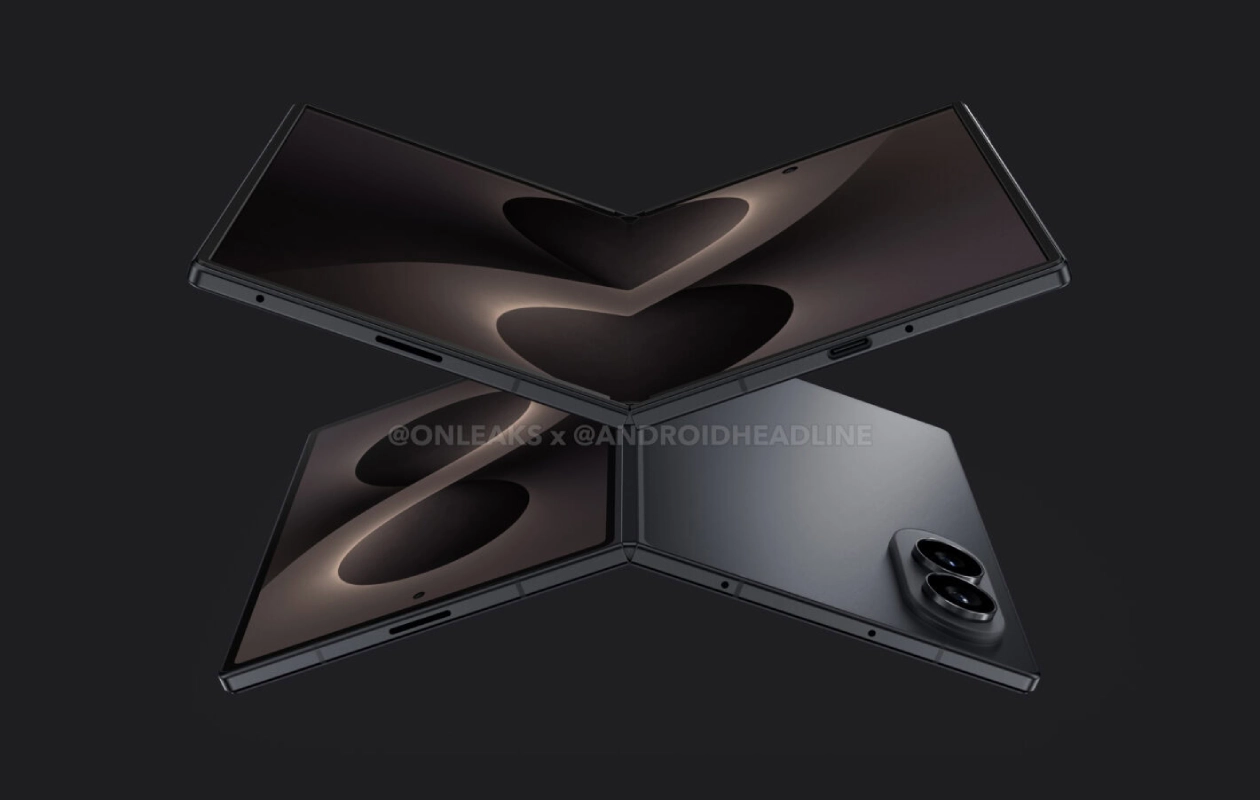Galaxy Z Fold 8 CAD Renders