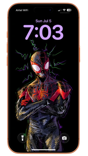 black iphone wallpaper