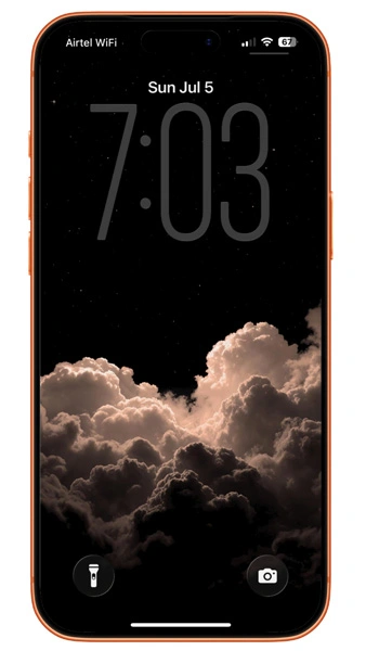 black iphone wallpaper