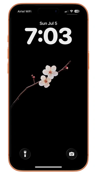 black iphone wallpaper