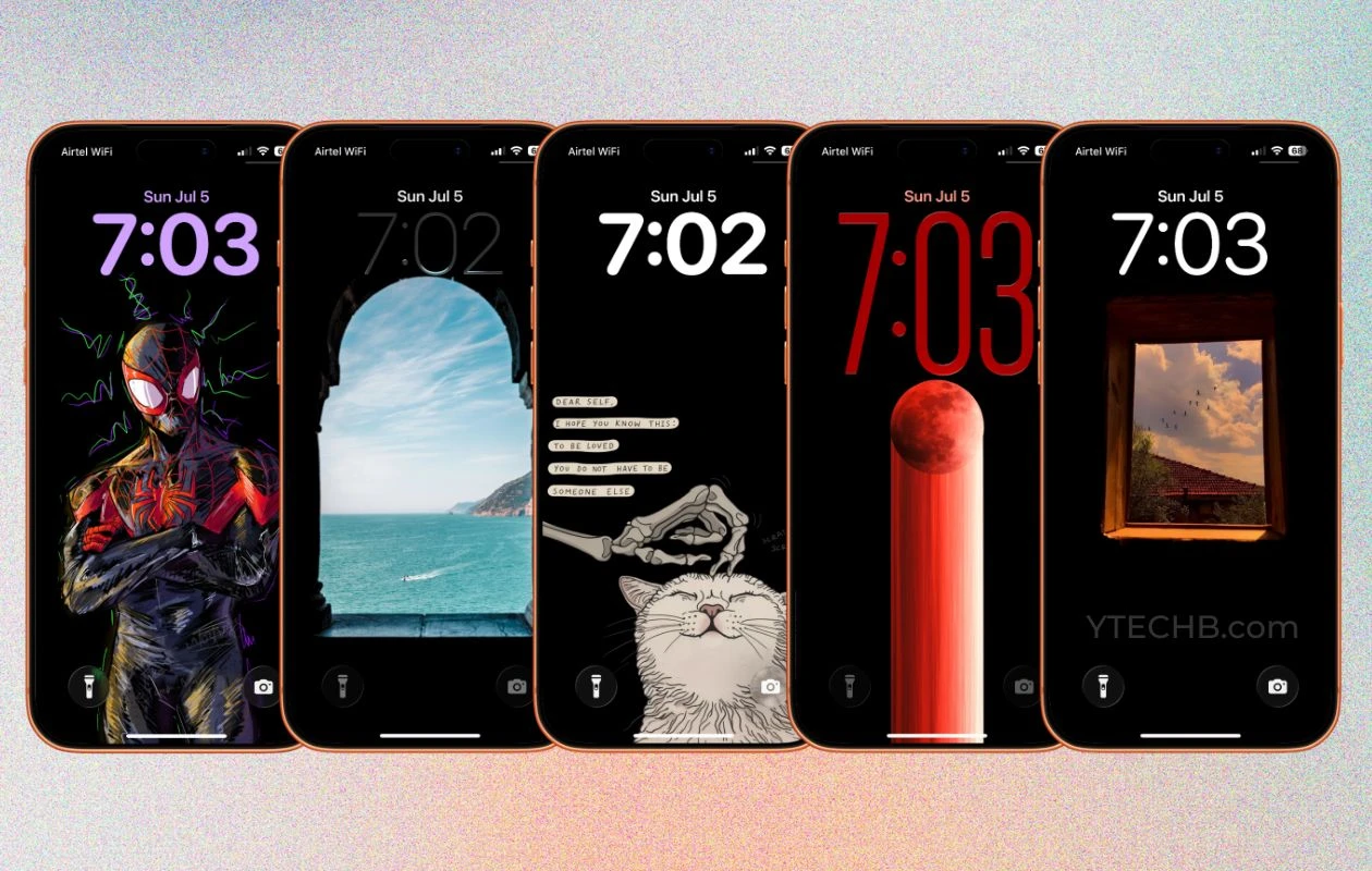 black iphone wallpaper